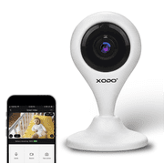 XODO E4 Wireless Security Camera, Indoor Baby Monitor and Wi-Fi Camera System with Night Vision and Two-Way Audio