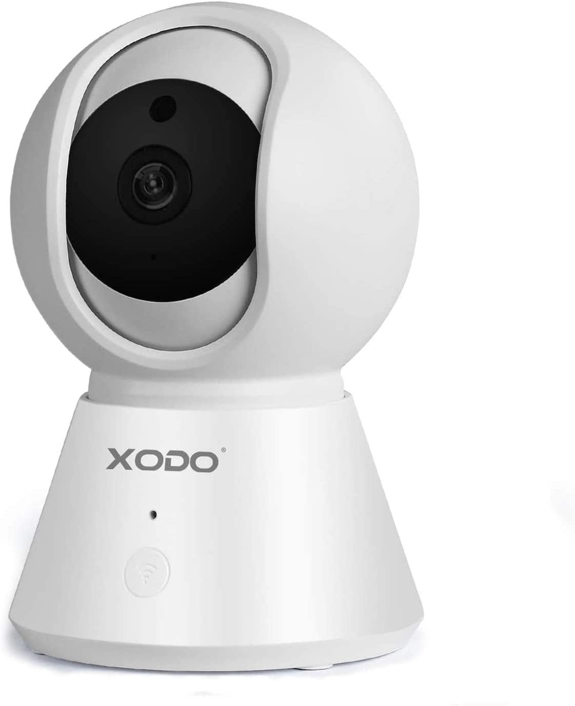 XODO WiFi 1080p HD Home Security Camera System, Indoor Wireless Camera with Night Vision & 2-Way Audio, White