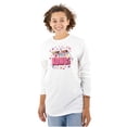 thumbnail image 1 of XOMG POP Animated Candy Heart Song Women's Long Sleeve T Shirt Brisco Brands X, 1 of 6