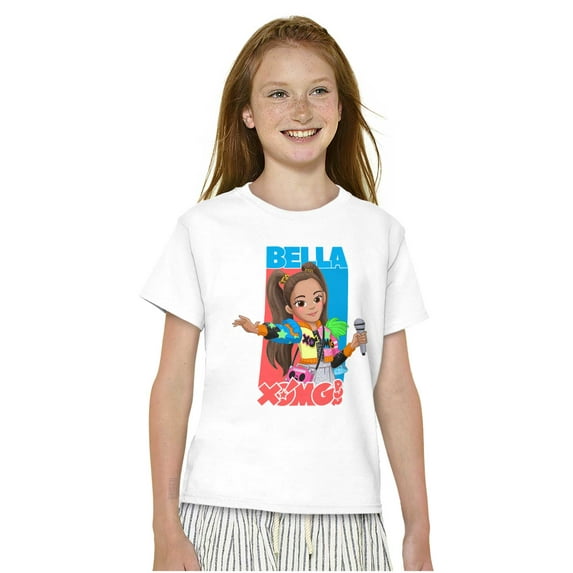 XOMG POP Band Bella Cartoon Fan Girls Kids T Shirt Tees Teen Brisco Brands L