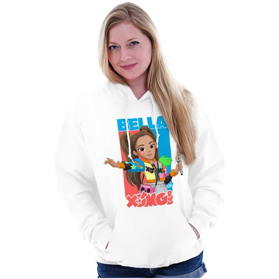 XOMG POP Band Bella Cartoon Fan Women Plus Size Hoodie Brisco Brands 2X