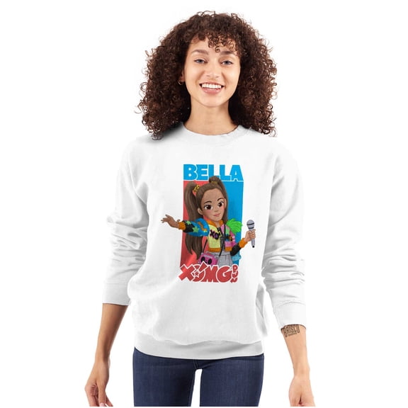 XOMG POP Band Bella Cartoon Fan Women Plus Size Sweatshirt Brisco Brands 2X