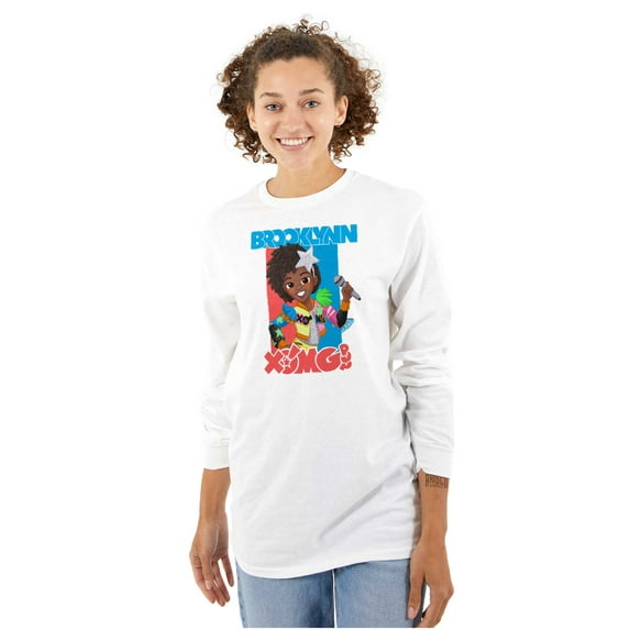 XOMG POP Band Brooklynn Cartoon Fan Women's Long Sleeve T Shirt Brisco Brands S