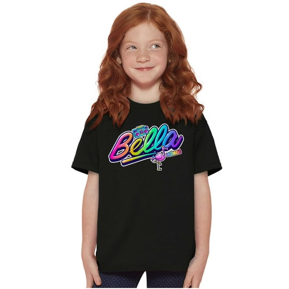 XOMG POP Bella Musical Rainbow Girls Kids T Shirt Tees Teen Brisco Brands M
