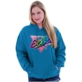 thumbnail image 1 of XOMG POP Bella Musical Rainbow Hoodie Sweatshirt Women Brisco Brands M, 1 of 4