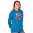 thumbnail image 1 of XOMG POP Bella Musical Rainbow Women's Long Sleeve T Shirt Brisco Brands L, 1 of 6