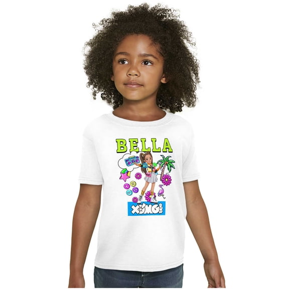 XOMG POP Bella Popstar Dream Cartoon Girls Kids T Shirt Tees Teen Brisco Brands S