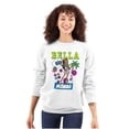 thumbnail image 1 of XOMG POP Bella Popstar Dream Cartoon Women Plus Size Sweatshirt Brisco Brands 2X, 1 of 5
