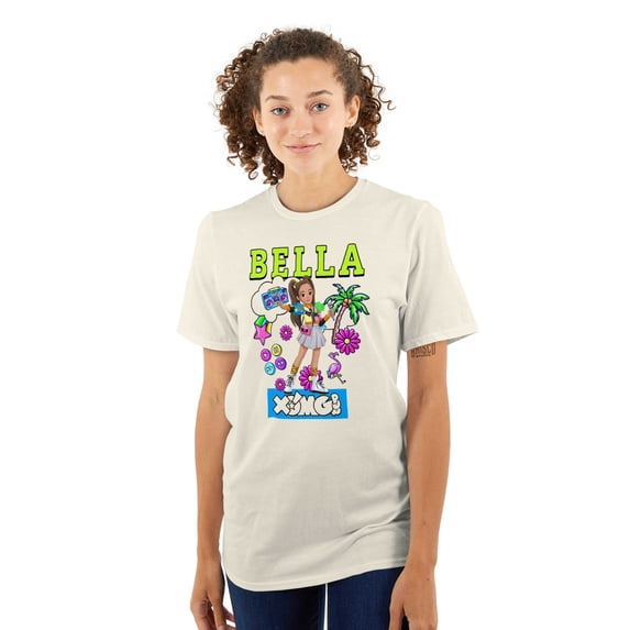 XOMG POP Bella Popstar Dream Cartoon Women's Graphic T Shirt Tees Brisco Brands 2X