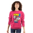thumbnail image 1 of XOMG POP Bella in Clouds Cartoon Women Plus Size Sweatshirt Brisco Brands 2X, 1 of 5