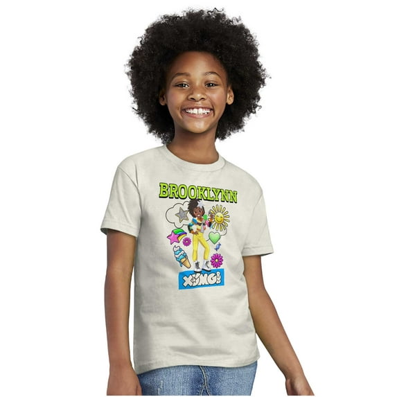 XOMG POP Brooklynn Popstar Dream Girls Kids T Shirt Tees Teen Brisco Brands L