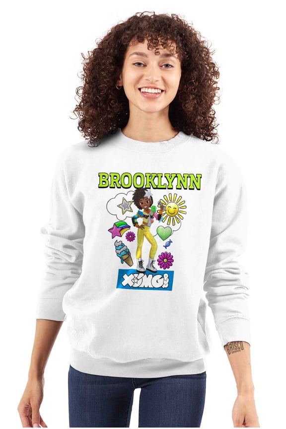 Brooklynn Popstar Dream Women Plus Size Sweatshirt Brisco Brands 2X