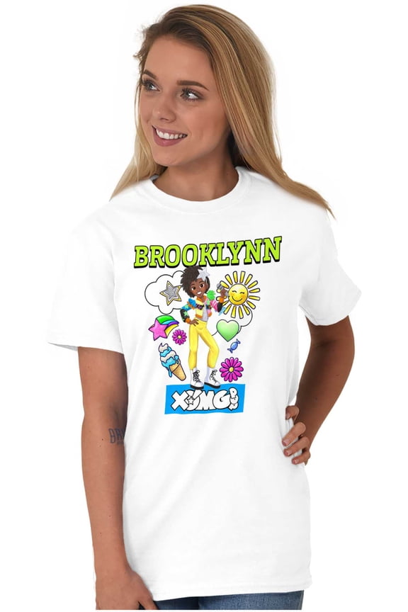 XOMG POP Brooklynn Popstar Dream Women's Graphic T Shirt Tees Brisco Brands M