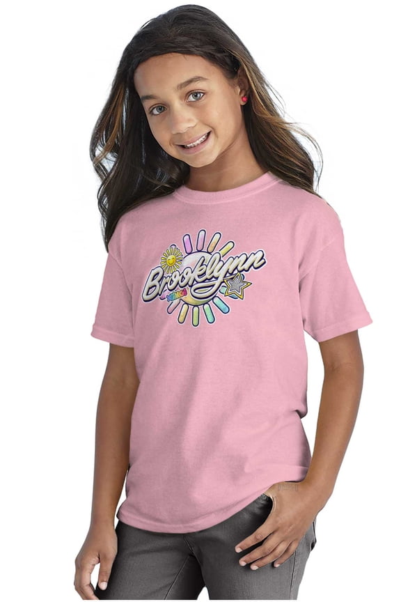 XOMG POP Brooklynn Sunshine Star Girls Kids T Shirt Tees Teen Brisco Brands S