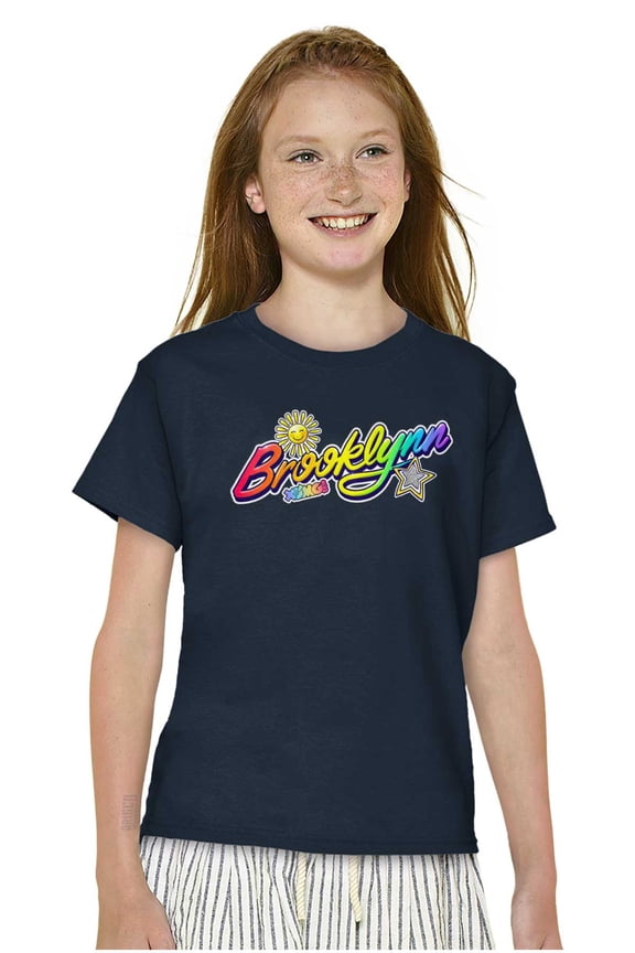 XOMG POP Brooklynn Sunshine Star Girls Kids T Shirt Tees Teen Brisco Brands X
