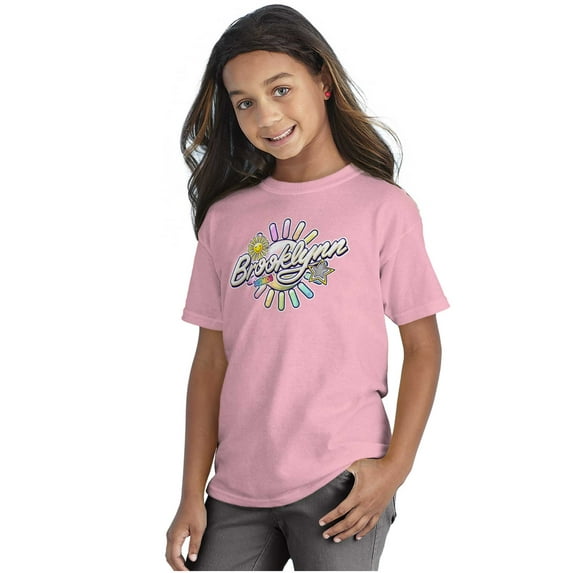 XOMG POP Brooklynn Sunshine Star Girls Kids T Shirt Tees Teen Brisco Brands X
