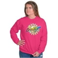 thumbnail image 1 of XOMG POP Brooklynn Sunshine Star Women Crewneck Sweatshirt Brisco Brands S, 1 of 6