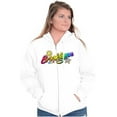 thumbnail image 1 of XOMG POP Brooklynn Sunshine Star Women Plus Size Zipper Hoodie Brisco Brands 5X, 1 of 5