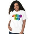 thumbnail image 1 of XOMG POP Colorful Neon Rainbow Logo Women Plus Size Graphic Tee Tees Brisco Brands 3X, 1 of 3