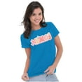 thumbnail image 1 of XOMG POP Colorful Pattern Palooza Logo Women's T Shirt Ladies Tee Brisco Brands X, 1 of 3