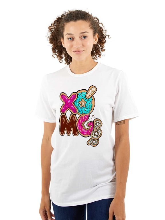 Cookie Crunch Band Logo Women Plus Size Graphic Tee Tees Brisco Brands 2X