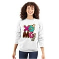 thumbnail image 1 of XOMG POP Cookie Crunch Band Logo Women Plus Size Sweatshirt Brisco Brands 2X, 1 of 5