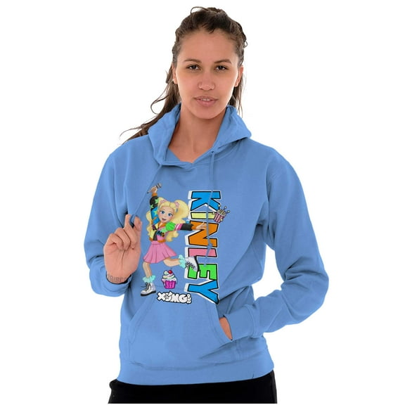 XOMG POP Cute Kinley Vibes Cartoon Women Plus Size Hoodie Brisco Brands 4X
