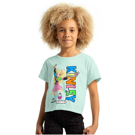 XOMG POP Cute Kinley Vibes Cartoon Women's Tee Brisco Brands L