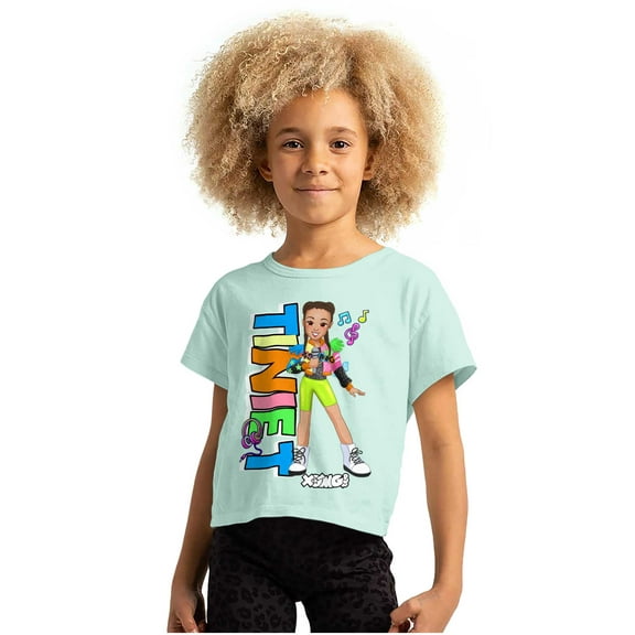 XOMG POP Cute Tinie T Vibes Cartoon Women's Tee Brisco Brands L