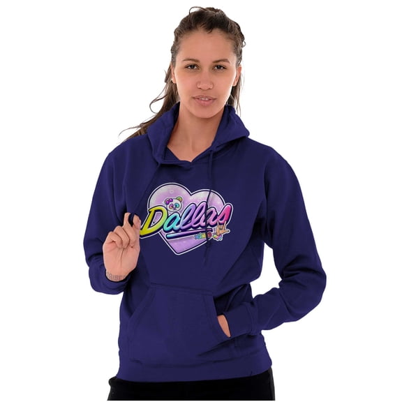 XOMG POP Dallas Panda Rock Star Hoodie Sweatshirt Women Brisco Brands S