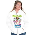 thumbnail image 1 of XOMG POP Dallas Popstar Dream Cartoon Women Plus Size Zipper Hoodie Brisco Brands 2X, 1 of 5