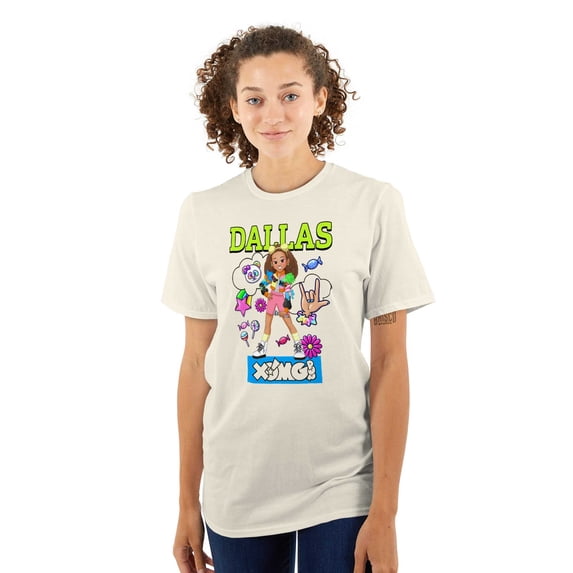 XOMG POP Dallas Popstar Dream Cartoon Women's Graphic T Shirt Tees Brisco Brands S