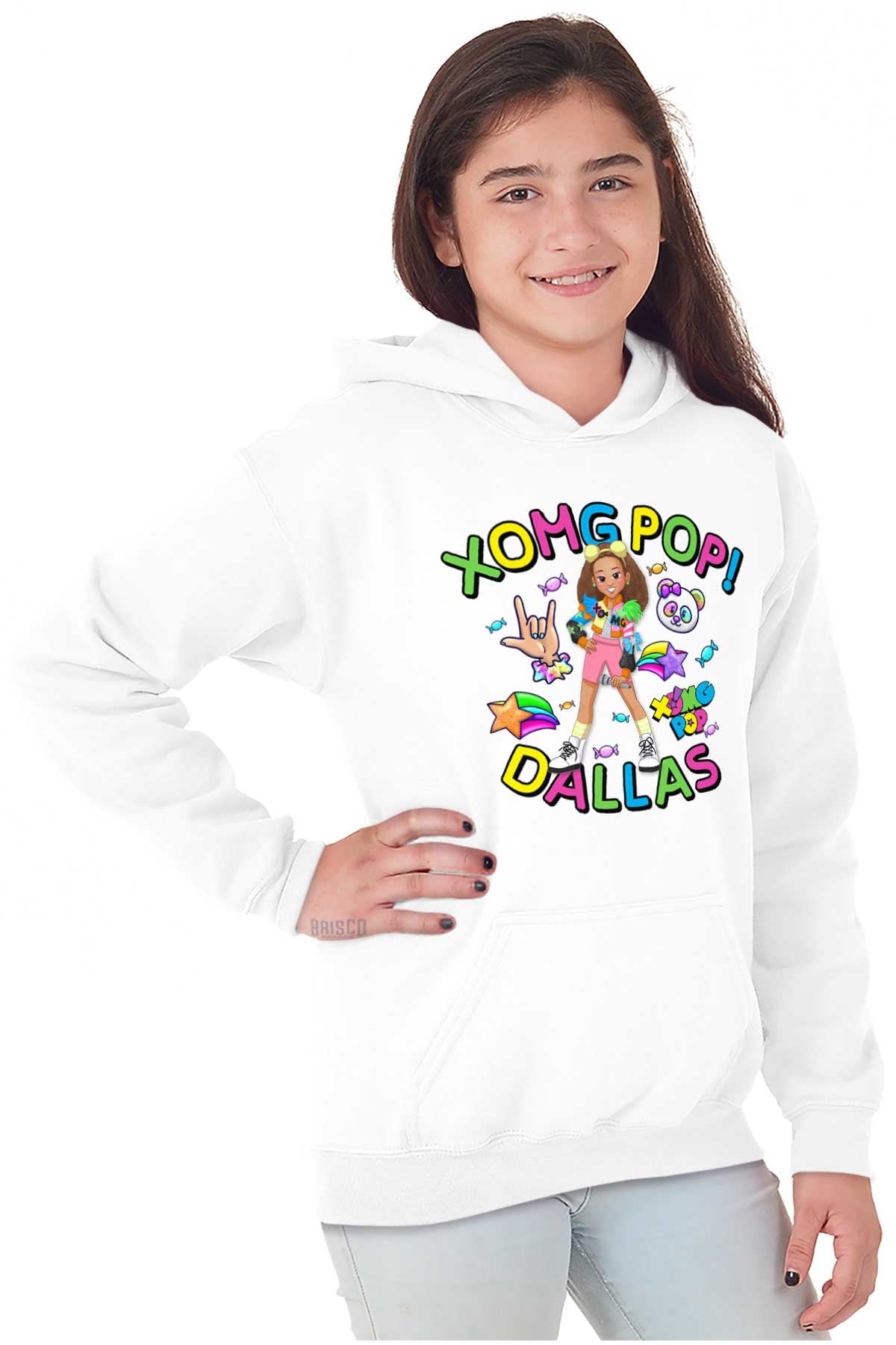 XOMG POP Dallas Star Power Cartoon Kids Hoodie Sweatshirt Girls Teen ...