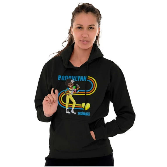 XOMG POP Heart Brooklynn Love Cartoon Women Plus Size Hoodie Brisco Brands 2X