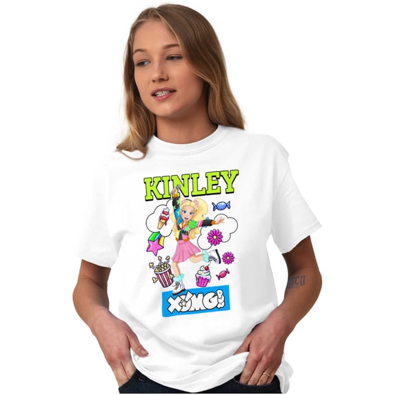 XOMG POP Kinley Popstar Dream Cartoon Women Plus Size Graphic Tee Tees Brisco Brands 4X