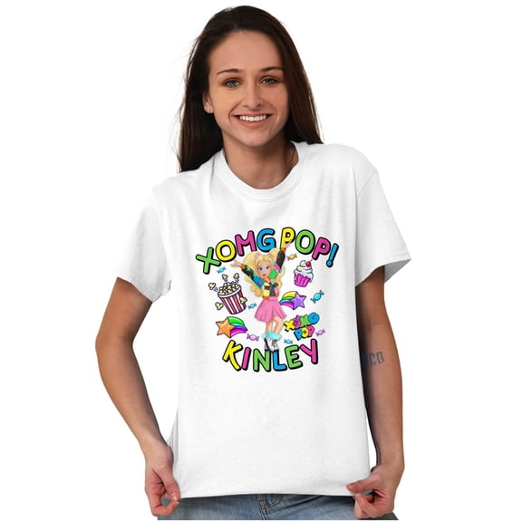 XOMG POP Kinley Star Power Cartoon Women Plus Size Graphic Tee Tees Brisco Brands 2X