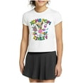 thumbnail image 1 of XOMG POP Kinley Star Power Cartoon Women's Tee Brisco Brands L, 1 of 3