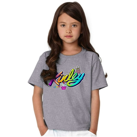XOMG POP Kinley Sweet and Salty Girls Kids T Shirt Tees Teen Brisco Brands L