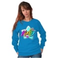 thumbnail image 1 of XOMG POP Kinley Sweet and Salty Women Crewneck Sweatshirt Brisco Brands M, 1 of 6