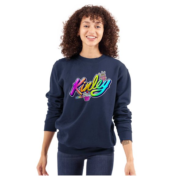 XOMG POP Kinley Sweet and Salty Women Crewneck Sweatshirt Brisco Brands X