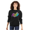 thumbnail image 1 of XOMG POP Kinley Sweet and Salty Women Plus Size Sweatshirt Brisco Brands 2X, 1 of 5