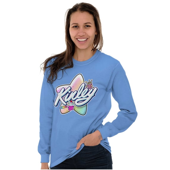 XOMG POP Kinley Sweet and Salty Women's Long Sleeve T Shirt Brisco Brands L