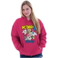 thumbnail image 1 of XOMG POP Kinley in Clouds Cartoon Women Plus Size Hoodie Brisco Brands 2X, 1 of 4