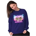 thumbnail image 1 of XOMG POP Lights Camera Glitter Women Plus Size Sweatshirt Brisco Brands 2X, 1 of 5