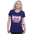 thumbnail image 1 of XOMG POP Lights Camera Glitter Women's T Shirt Ladies Tee Brisco Brands S, 1 of 5