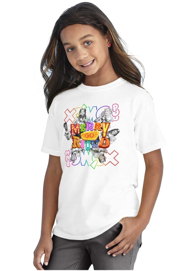 XOMG POP Merry Go Round Song Cover Girls Kids T Shirt Tees Teen Brisco Brands X