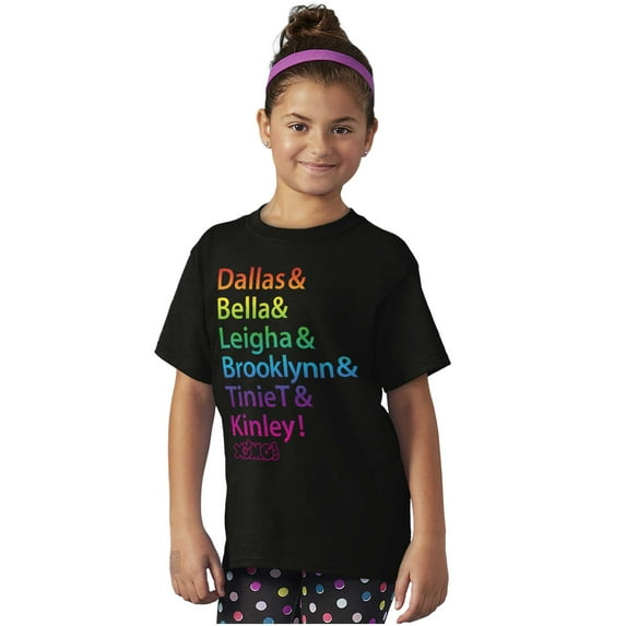 XOMG POP Music Band Members Rainbow Girls Kids T Shirt Tees Teen Brisco Brands XS