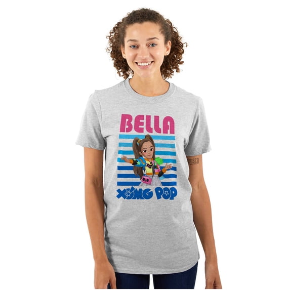 XOMG POP Music Fan Bella Cartoon Women Plus Size Graphic Tee Tees Brisco Brands 3X