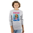 thumbnail image 1 of XOMG POP Music Fan Dallas Cartoon Women's Long Sleeve T Shirt Brisco Brands S, 1 of 6