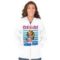 thumbnail image 1 of XOMG POP Music Fan Dallas Cartoon Zip Hoodie Sweatshirt Women Brisco Brands M, 1 of 5